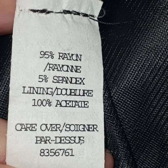 CYNTHIA STEFFE BLACK DRESS SZ.S EUC. - Picture 7 of 7